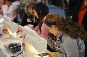 Sewing At Creativ Festival