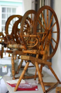 Spinning Wheels at Creativ Festival