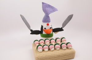 Sushi Anyone? With the Crochet Crowd at Creativ Festival