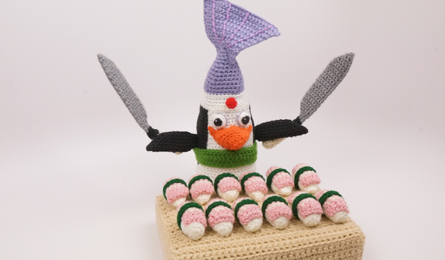 Sushi Anyone? With the Crochet Crowd at Creativ Festival
