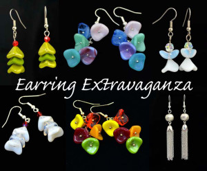 BeadFX - Earring Extravaganza Collage