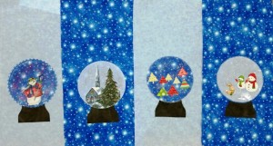 Housley, Donna - Applique the Easy Way Snow Globes_700x400