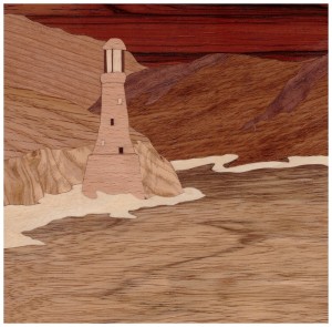 Marquetry Painting with Wood