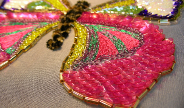 Creativ Festival, Tambour Beading Example